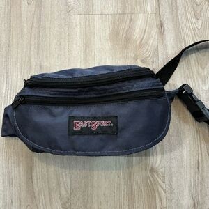 Vintage Eastsport Outdoor Company Waist Bag Fanny‎ Pack 3 Pocket 90s Blue